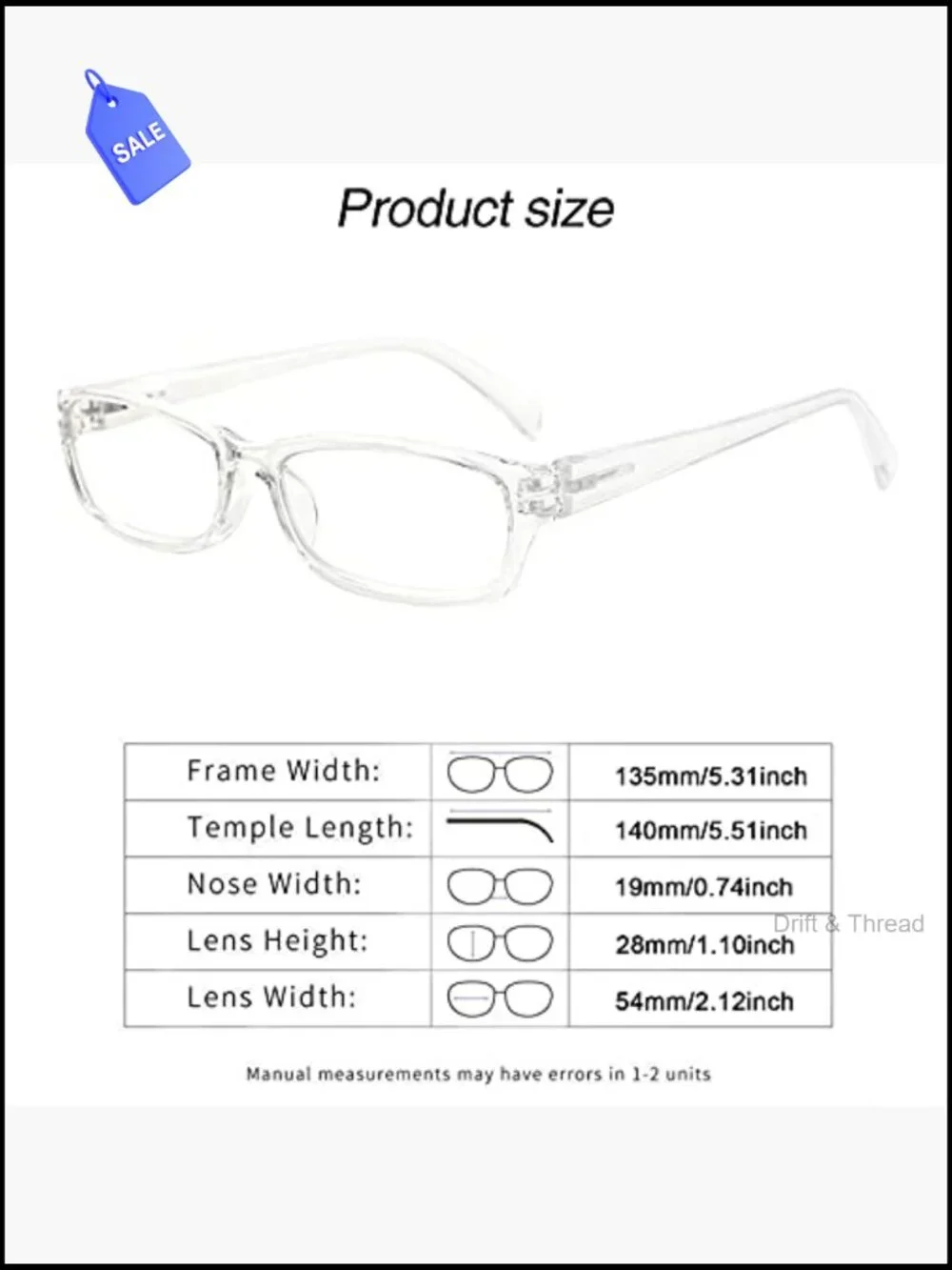 5 Pack Reading Glasses Blue Light Blocking Anti Eyestrain for Men Women